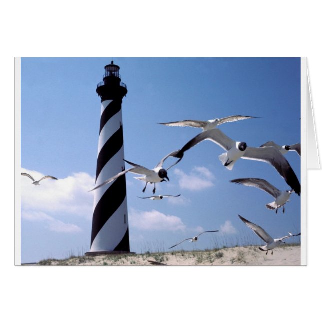Phare du cap Hatteras phare en Caroline du Nord (Devant horizontal)