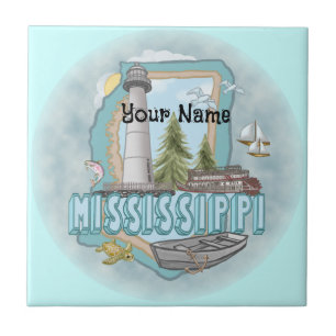 Phare du Mississippi carreau