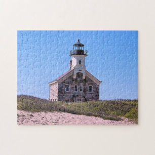 Phare du nord, puzzle de l'Île de Block RI