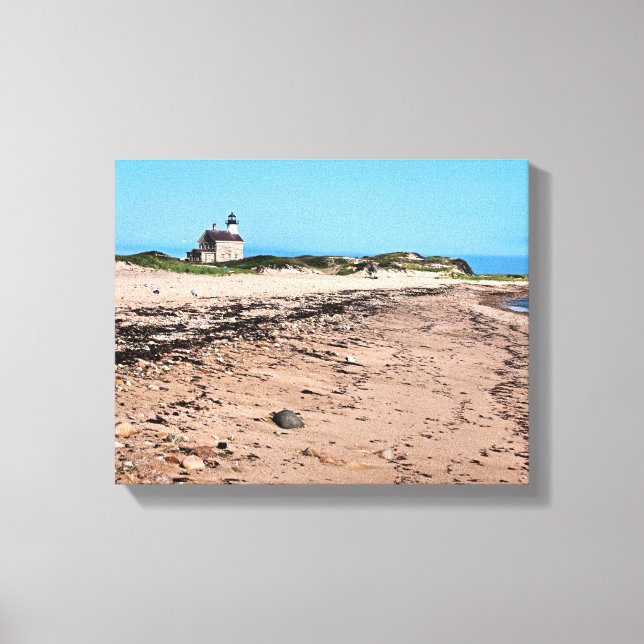 Phare du Nord, toile enveloppée de Block Island (Recto)