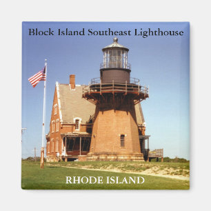 Phare du sud-est d'Île de Block, aimant de RI