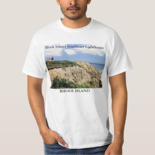 Phare du sud-est d'Île de Block, T-shirt de RI