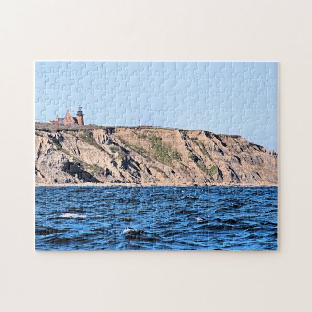 Phare du sud-est, puzzle de l'Île de Block RI (Horizontal)