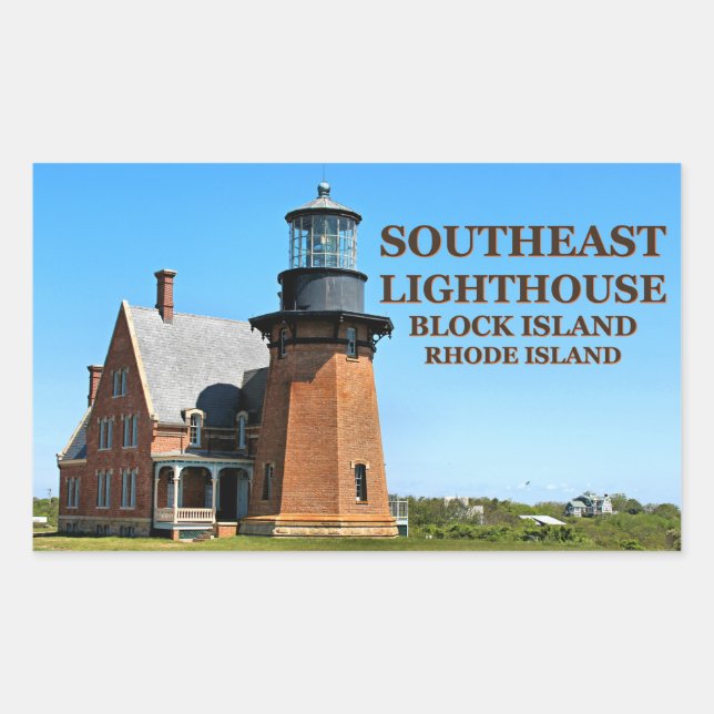 Phare du Sud-Est, Stickers RI Block Island (Devant)