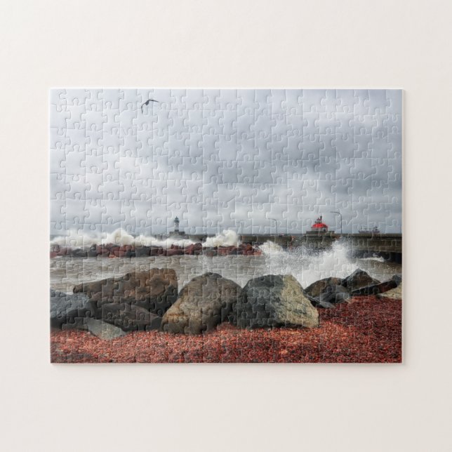 Phare Duluth Minnesota Jigsaw Puzzle (Horizontal)