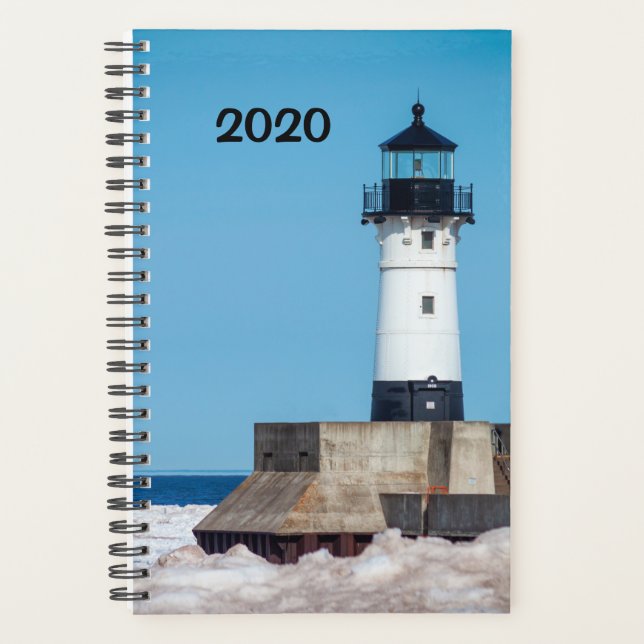 Phare En hiver 2023 planificateur - Duluth, MN (Devant)