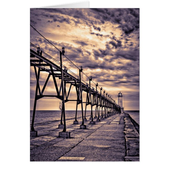 phare et jetée de Grand Haven, Grand Haven (Devant)
