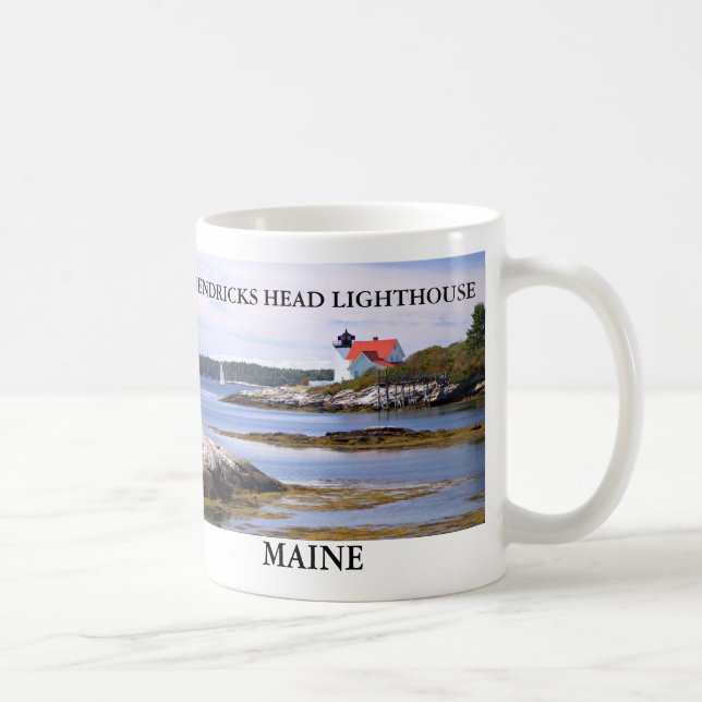 Phare principal de Hendricks, tasse du Maine (Droite)