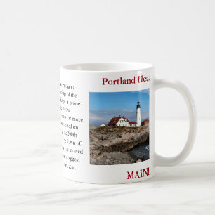 Phare principal de Portland, tasse du Maine