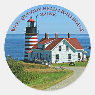 Phare principal occidental de Quoddy, autocollants