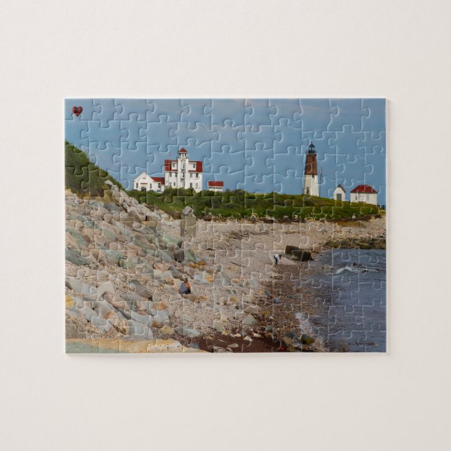 Phare Rhode Island Jigsaw Puzzle (Horizontal)