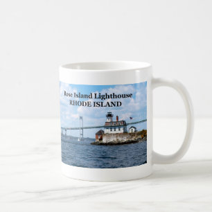 Phare rose d'île, tasse d'Île de Rhode