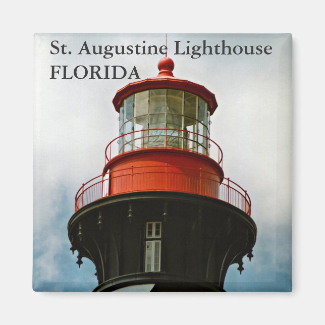 Phare St Augustine, Floride Magnet (Devant)