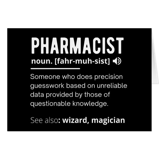 pharmacien (Devant horizontal)