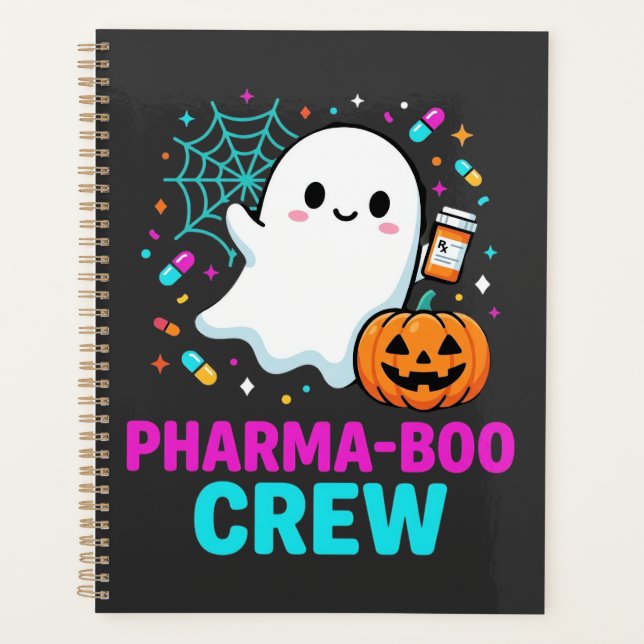 Pharmacien Halloween Pharma-Boo Crew Conception de (Devant)