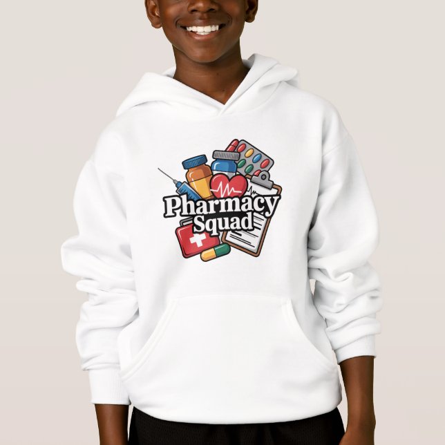 Pharmacy Squad'. (Devant)