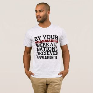 PHARMAKEIA, VACCIN, MARQUE DE LA BÊTE, T-SHIRTS