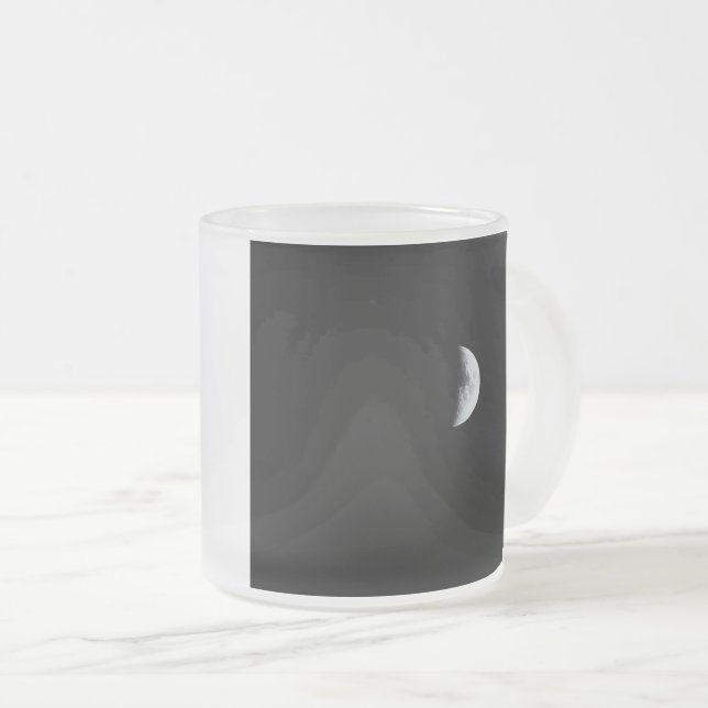 Phases de la lune sur un mug  (Devant droit)