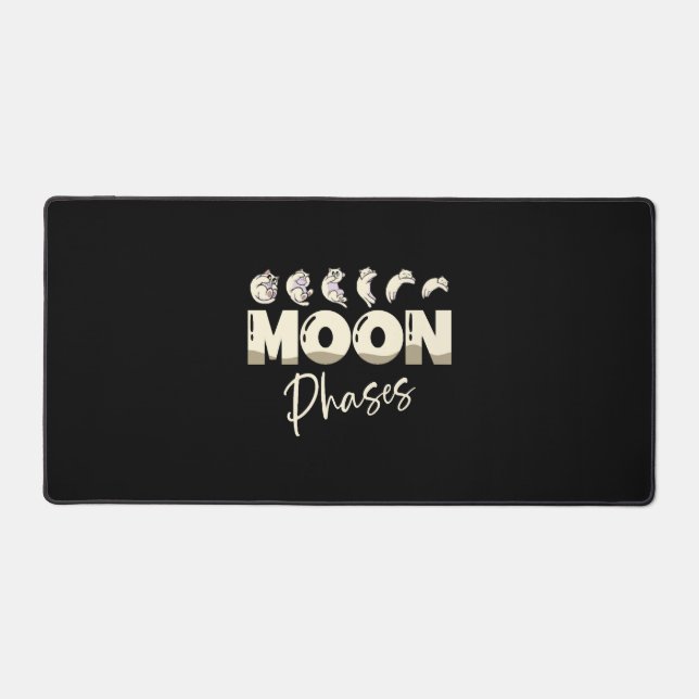 Phases de lune Propriétaire de chats Astronome Ast (Recto)
