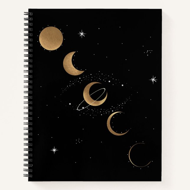 Phases du Carnet spiral de la lune (Devant)