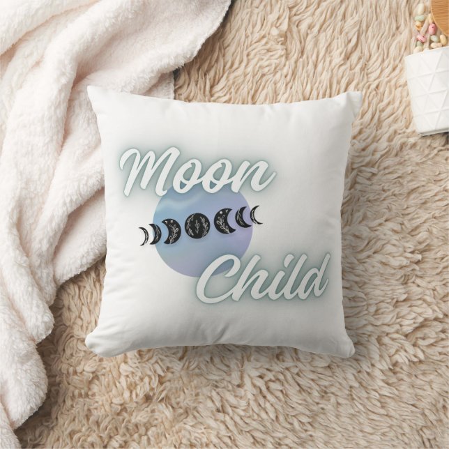 Phases Lune Enfant Boho Lune Lune Jeter Oreiller (Couverture)