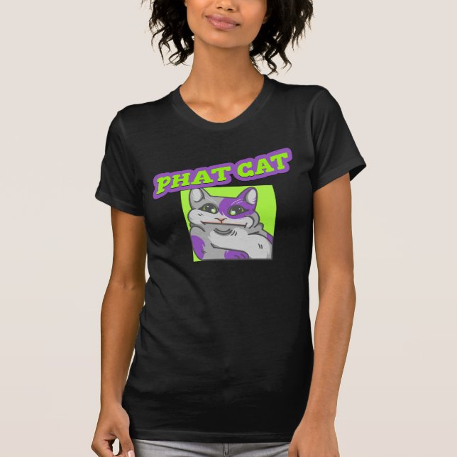 PHAT CAT COOL AMOUREUX DES CHATS T-SHIRTS (Devant)