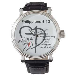 Phil 4:13 Montre Homme