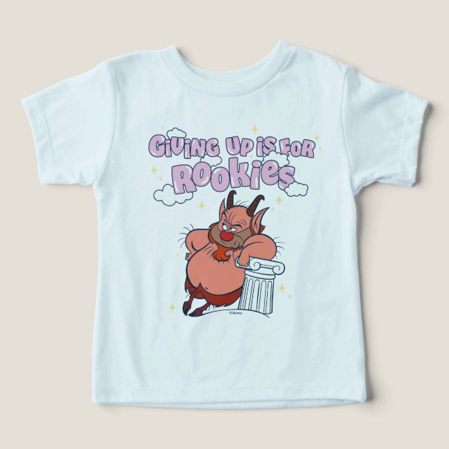 Phil - Giving Up is for Rookies Toddler T-shirt (Design Recto)