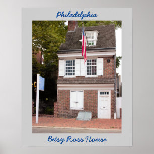 Philadelphia Betsy Ross Poster