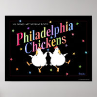 PHILADELPHIA CHICKENS poster par Sandra Boynton