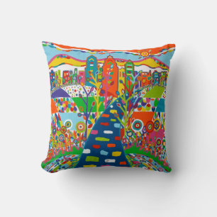 Philadelphie Coussin Skyline