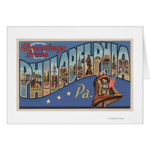 Philadelphie, Pennsylvanie - Grande Lettre