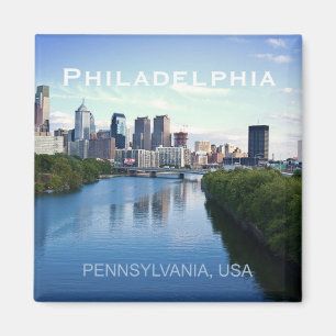 Philadelphie Pennsylvanie Photo Souvenir Magnet