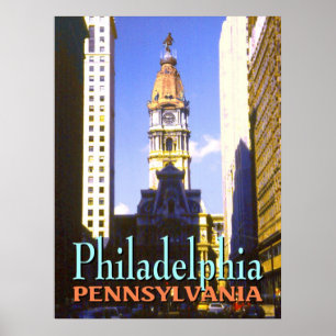 Philadelphie Pennsylvanie - Poster d'art