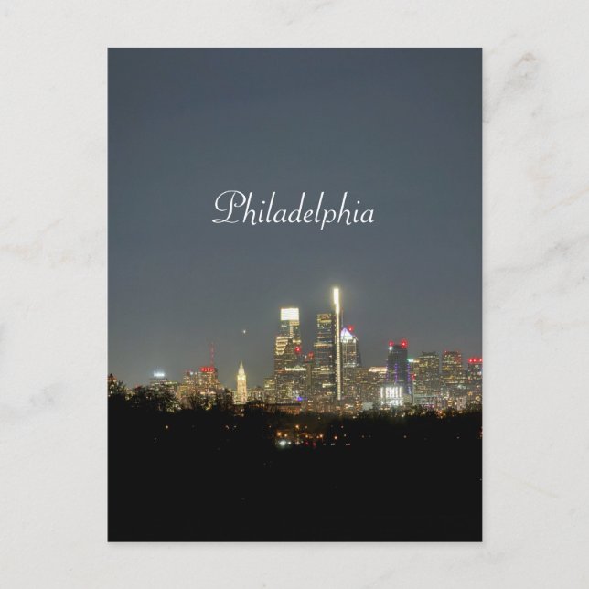 Philadelphie Photo Carte postale (Devant)