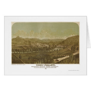 Philippi, carte panoramique de WV - 1861