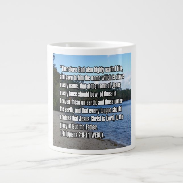 Philippians 2:9-11 WEBU Mug (Devant)