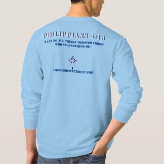 Philippians T-shirt à manches longues de 4:13