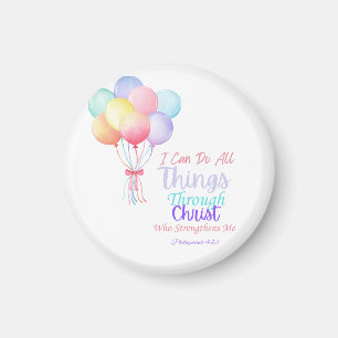 Philippiens 4:13 Bible Verse Magnet