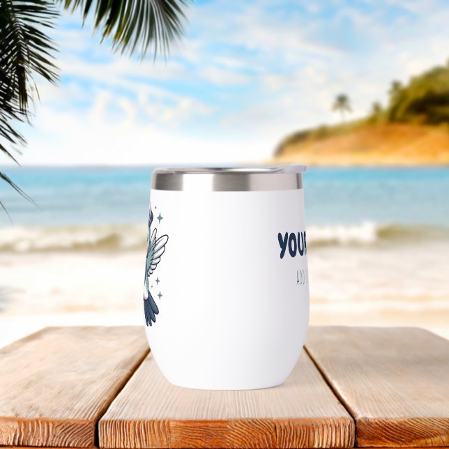 Philippiens 4:13 Marine Sailor Tumbler Personnalis (Yoga)