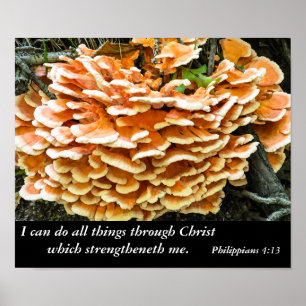 Philippiens 4:13 Poster du Verse de la Bible
