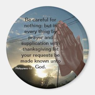 Philippiens 4 ; 6 Magnet
