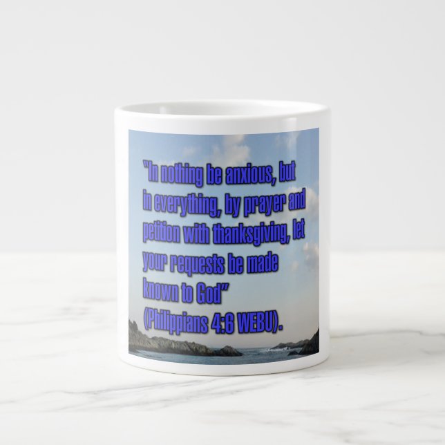 Philippiens 4:6 WEBU Mug (Devant)