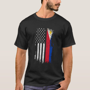 Philippine American Flag Sweat - shirt à capuche P