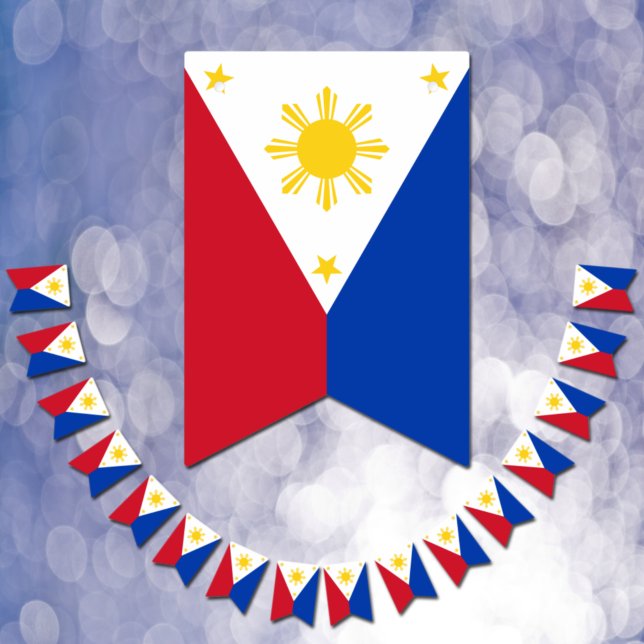 Philippines Drapeau et bannières du Parti / Mariag (Créateur téléchargé)