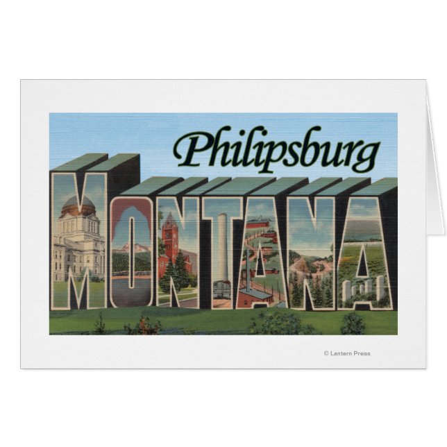 Philipsburg, Montana (Devant horizontal)