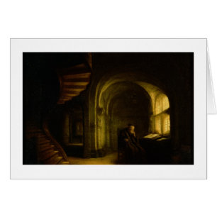 Philosophe avec un livre ouvert, 1625-7 (huile sur