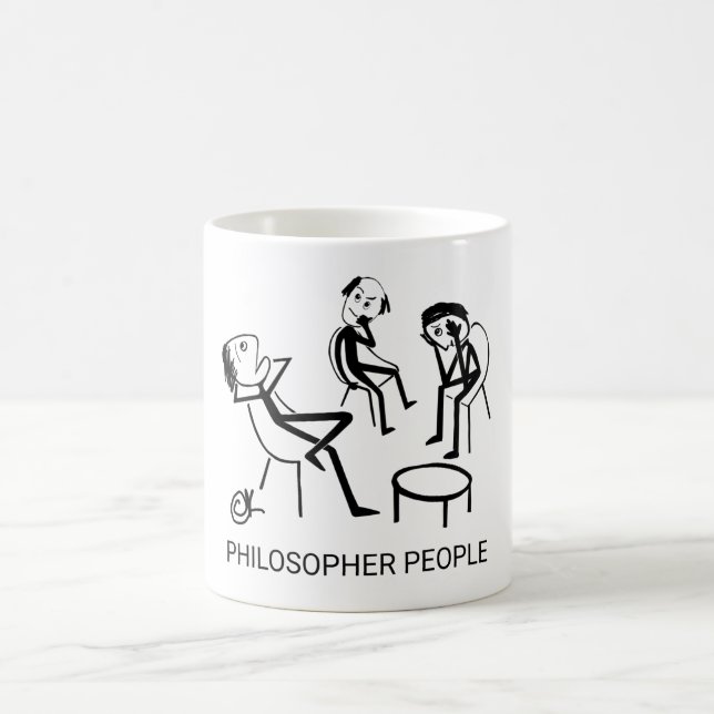 Philosopher People - Designer Coffee Mug (Centre)
