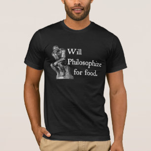 Philosophez pour le T-shirt des hommes de