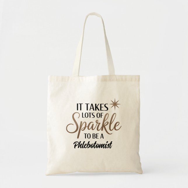 Phlebotomiste Sparkle Fourre-tout - Drôle sac cade (Devant)